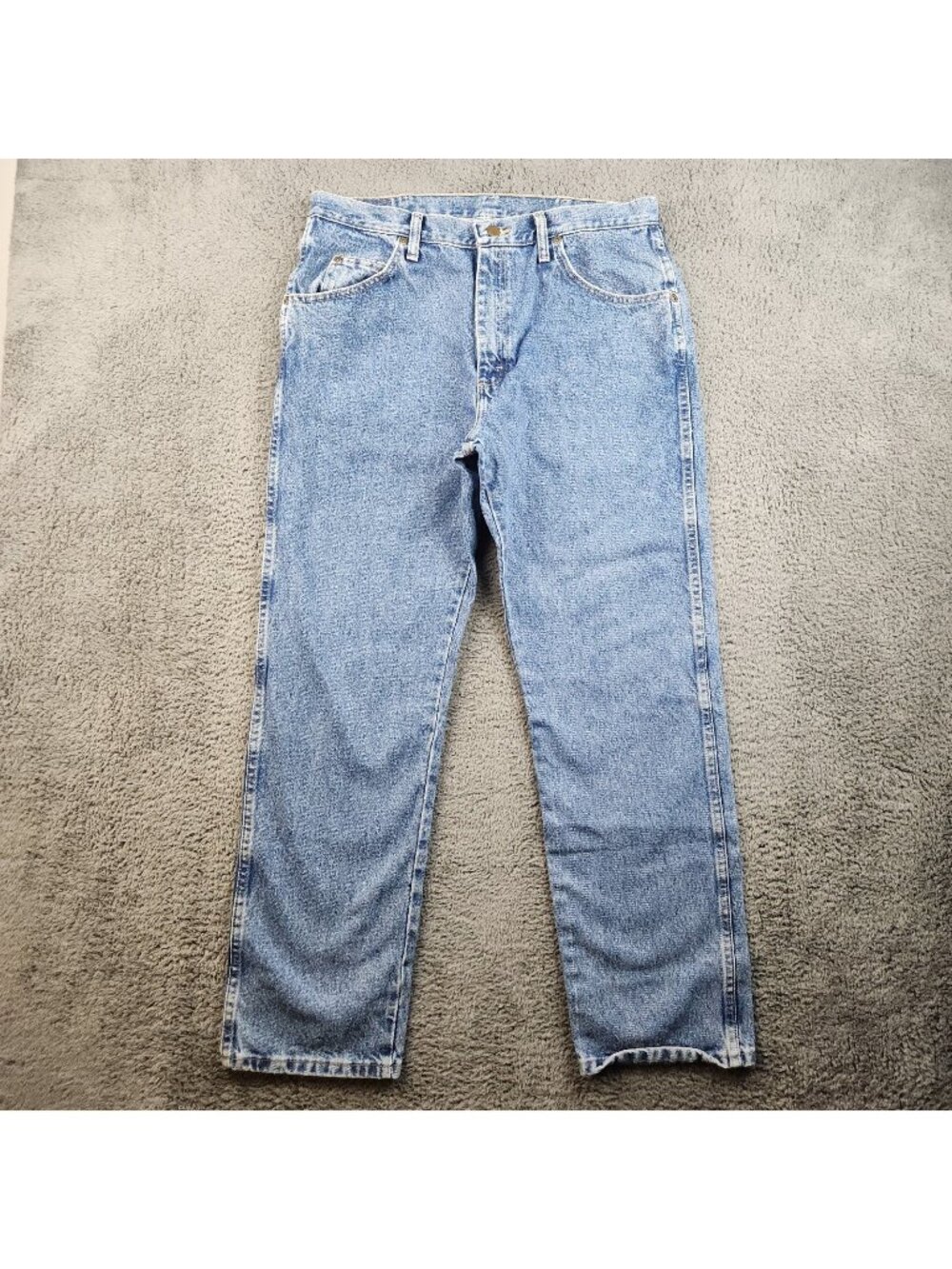 Wrangler Jeans Size‎ 36x32 Regular Fit Straight Leg Classic Faded Workwear Denim